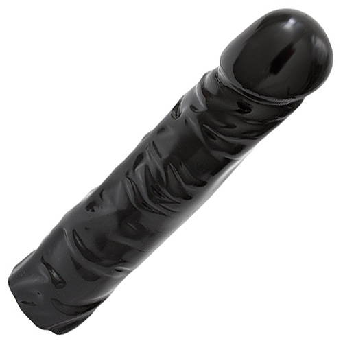 Doc Johnson 8 Inch Classic Dong In Black 1