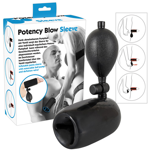 Long Inflatable Cock Ring
