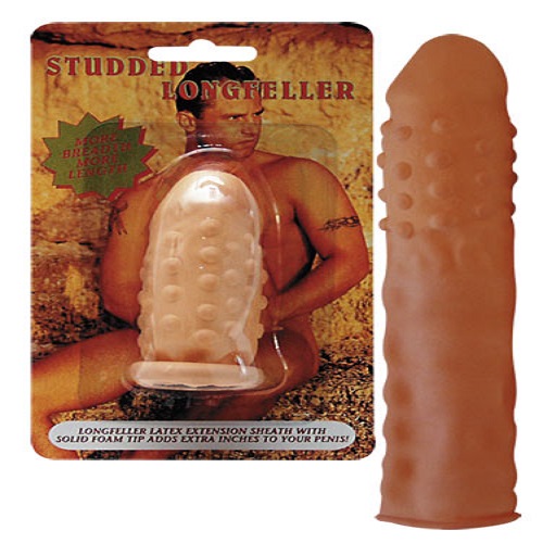 Latex Bumpy Penis Extension