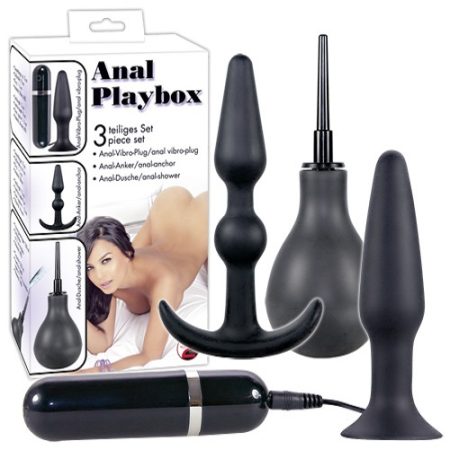 Anal Playbox 3 Piece Beginners Anal Toy Set