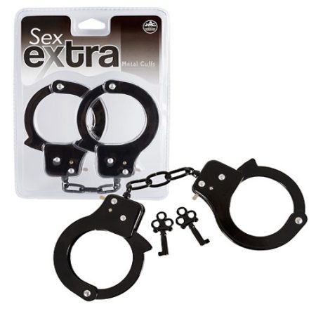 Sex extra Black Metal Cuffs