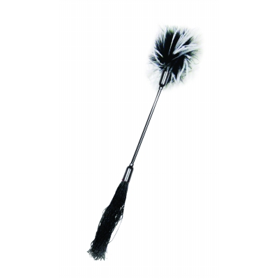 Sex and Mischief Whip & Tickle Black and White 1