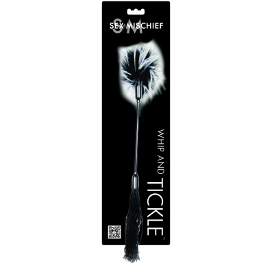 Sex and Mischief Whip & Tickle Black and White 2
