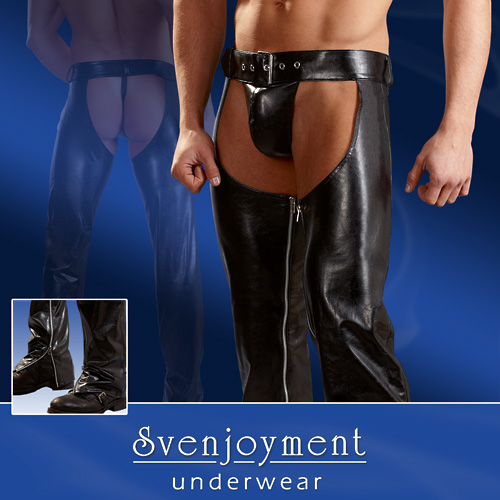 Svenjoyment Faux Leather Chaps