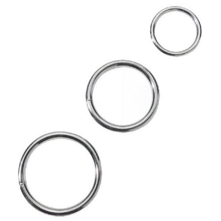 Spartacus Nickel Plated Metal Cock Ring Set (3 Pack) 1