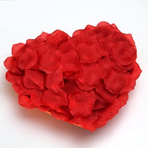 100 Red Silk Rose Petals 1