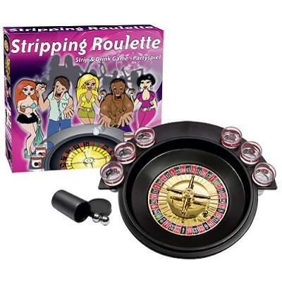Strip Roulette Adult Board Game