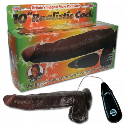 Omar Williams Realistic Vibrating 10 Cock