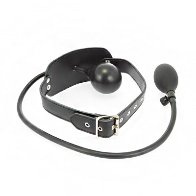 Rimba Leather Inflatable Gag 2