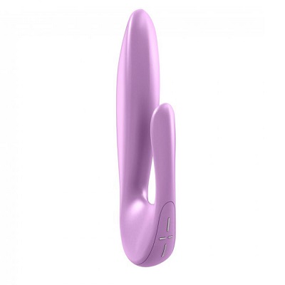 Ovo J2 Rechargeable Rabbit Vibrator Rose 1