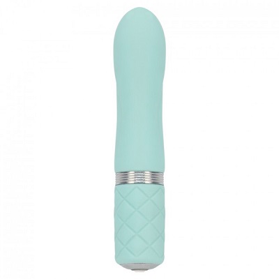 Pillow Talk Flirty Rechargeable Bullet Teal 1