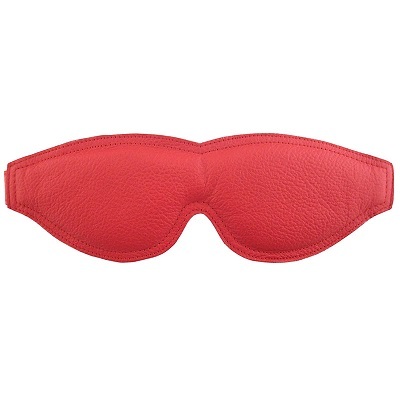 Rouge Garments Large Red Padded Blindfold 1