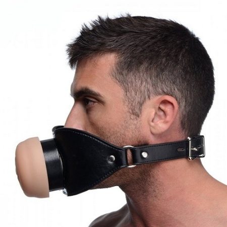 Pussy Face Oral Sex Mouth Gag Black 4