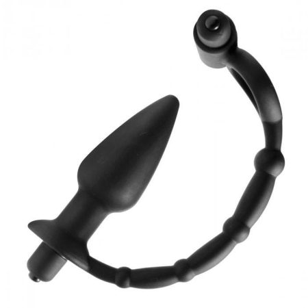 Viaticus Dual Cock Ring And Anal Plug Vibrator 3