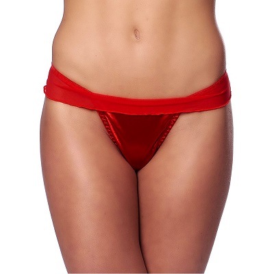 Rimba Flirty Red Briefs With Bow 1