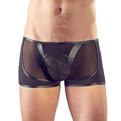 Svenjoyment Contour Effect Black See Through Pants 1