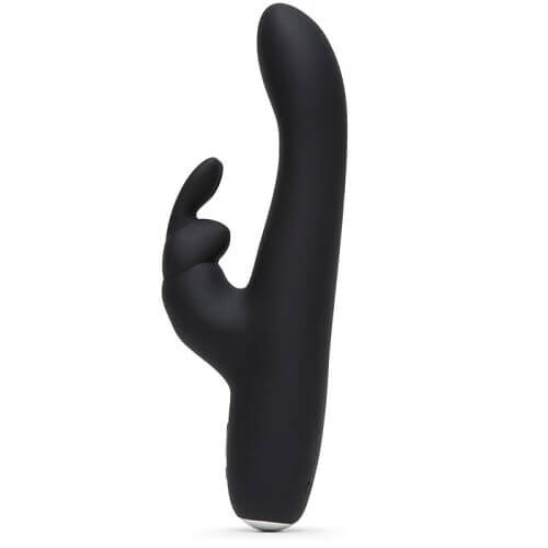Fifty Shades of Grey Greedy Girl Rechargeable Slimline Rabbit Vibrator 1