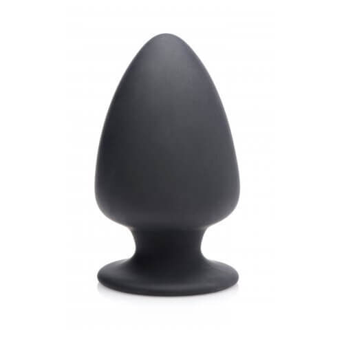 Dual Density Medium Silicone Butt Plug 4.5 inches 1