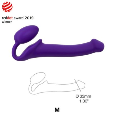n11734-strap-on-me-semi-realistic-bendable-strap-on-purple-medium-2