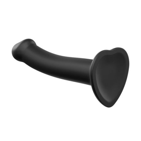 n11739-strap-on-me-semi-realistic-dual-density-bendable-dildo-black-small-2