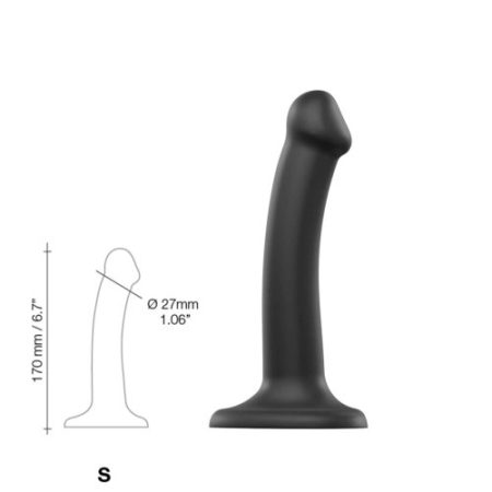 n11739-strap-on-me-semi-realistic-dual-density-bendable-dildo-black-small-3