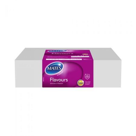 n11723-mates-flavours-condom-bx144-clinic-pack-1